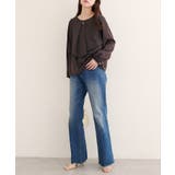 【natural couture】アシメパイピングボウタイブラウス | NICE CLAUP / OLIVE des OLIVE　OUTLET | 詳細画像20 