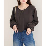 【natural couture】アシメパイピングボウタイブラウス | NICE CLAUP / OLIVE des OLIVE　OUTLET | 詳細画像24 