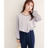 【natural couture】アシメパイピングボウタイブラウス | NICE CLAUP / OLIVE des OLIVE　OUTLET | 詳細画像28 