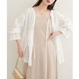 【natural couture】モールボーダーペプラムブラウス | NICE CLAUP / OLIVE des OLIVE　OUTLET | 詳細画像7 