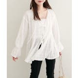 【natural couture】モールボーダーペプラムブラウス | NICE CLAUP / OLIVE des OLIVE　OUTLET | 詳細画像9 