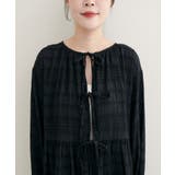 【natural couture】モールボーダーペプラムブラウス | NICE CLAUP / OLIVE des OLIVE　OUTLET | 詳細画像14 