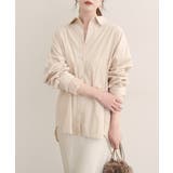 【natural couture】コーデュロイオーバーサイズシャツ | NICE CLAUP / OLIVE des OLIVE　OUTLET | 詳細画像4 