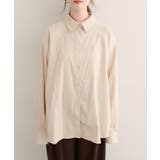 【natural couture】コーデュロイオーバーサイズシャツ | NICE CLAUP / OLIVE des OLIVE　OUTLET | 詳細画像7 