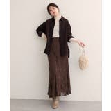 【natural couture】コーデュロイオーバーサイズシャツ | NICE CLAUP / OLIVE des OLIVE　OUTLET | 詳細画像21 