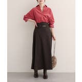 【natural couture】コーデュロイオーバーサイズシャツ | NICE CLAUP / OLIVE des OLIVE　OUTLET | 詳細画像22 