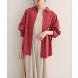 【natural couture】コーデュロイオーバーサイズシャツ | NICE CLAUP / OLIVE des OLIVE　OUTLET | 詳細画像26 