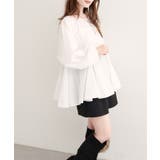 【natural couture】フレアヘムブラウス | NICE CLAUP / OLIVE des OLIVE OUTLET | 詳細画像2