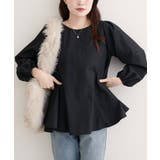 【natural couture】フレアヘムブラウス | NICE CLAUP / OLIVE des OLIVE OUTLET | 詳細画像15