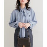 【natural couture】ボウタイリボンブラウス | NICE CLAUP / OLIVE des OLIVE OUTLET | 詳細画像24