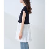 【natural couture】プリーツドッキングニット | NICE CLAUP / OLIVE des OLIVE OUTLET | 詳細画像7