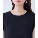 【natural couture】プリーツドッキングニット | NICE CLAUP / OLIVE des OLIVE OUTLET | 詳細画像9