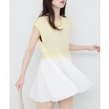【natural couture】プリーツドッキングニット | NICE CLAUP / OLIVE des OLIVE OUTLET | 詳細画像20