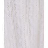 【natural couture】透かし柄×チュールノースリKT | NICE CLAUP / OLIVE des OLIVE　OUTLET | 詳細画像2 