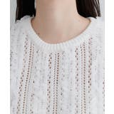 【natural couture】透かし柄×チュールノースリKT | NICE CLAUP / OLIVE des OLIVE　OUTLET | 詳細画像6 