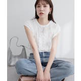 【natural couture】透かし柄×チュールノースリKT | NICE CLAUP / OLIVE des OLIVE　OUTLET | 詳細画像11 