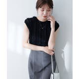 【natural couture】透かし柄×チュールノースリKT | NICE CLAUP / OLIVE des OLIVE　OUTLET | 詳細画像13 