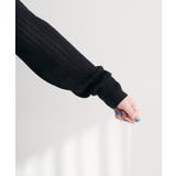 【natural couture】配色リボン透かし編みカーディガン | NICE CLAUP / OLIVE des OLIVE OUTLET | 詳細画像12