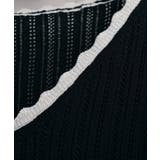 【natural couture】配色リボン透かし編みカーディガン | NICE CLAUP / OLIVE des OLIVE OUTLET | 詳細画像17