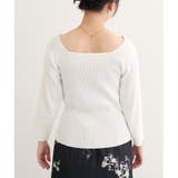 【natural couture】前後２WAY7分袖リブニット | NICE CLAUP / OLIVE des OLIVE　OUTLET | 詳細画像29 