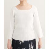 【natural couture】前後２WAY7分袖リブニット | NICE CLAUP / OLIVE des OLIVE　OUTLET | 詳細画像21 