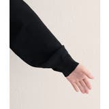 【natural couture】ぷっくり金釦ポケ付きカーデ | NICE CLAUP / OLIVE des OLIVE　OUTLET | 詳細画像6 