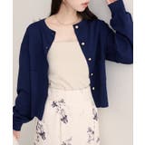 【natural couture】ぷっくり金釦ポケ付きカーデ | NICE CLAUP / OLIVE des OLIVE　OUTLET | 詳細画像20 