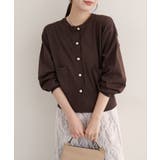 【natural couture】ぷっくり金釦ポケ付きカーデ | NICE CLAUP / OLIVE des OLIVE　OUTLET | 詳細画像22 