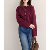 【natural couture】クロップド丈リブカラーカーディガン | NICE CLAUP / OLIVE des OLIVE OUTLET | 詳細画像27