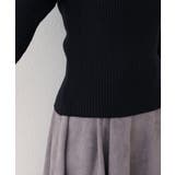 【natural couture】バレエネックリブニットプルオーバー | NICE CLAUP / OLIVE des OLIVE　OUTLET | 詳細画像12 