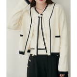 オフ | 【natural couture】配色ラインカーディガン | NICE CLAUP / OLIVE des OLIVE　OUTLET