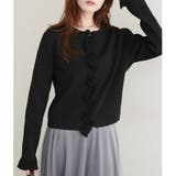 【natural couture】フリルディティールカーディガン | NICE CLAUP / OLIVE des OLIVE OUTLET | 詳細画像10