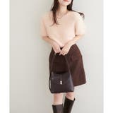 【natural couture】フェザーヤーン半袖ニットプルオーバー | NICE CLAUP / OLIVE des OLIVE　OUTLET | 詳細画像7 