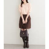 【natural couture】フェザーヤーン半袖ニットプルオーバー | NICE CLAUP / OLIVE des OLIVE　OUTLET | 詳細画像9 