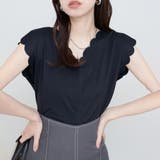 【natural couture】前後2WAYスカラップノースリカットソーブ… | NICE CLAUP / OLIVE des OLIVE OUTLET | 詳細画像17