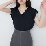 【natural couture】前後2WAYスカラップノースリカットソーブ… | NICE CLAUP / OLIVE des OLIVE OUTLET | 詳細画像18