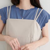 【natural couture】前後2WAYスカラップノースリカットソーブ… | NICE CLAUP / OLIVE des OLIVE OUTLET | 詳細画像9