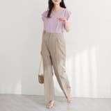【natural couture】前後2WAYスカラップノースリカットソーブ… | NICE CLAUP / OLIVE des OLIVE OUTLET | 詳細画像8