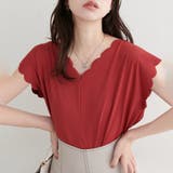 【natural couture】前後2WAYスカラップノースリカットソーブ… | NICE CLAUP / OLIVE des OLIVE OUTLET | 詳細画像14