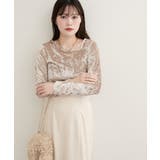 【natural couture】【WEB限定】クラッシュベロアアシメネックプル… | NICE CLAUP / OLIVE des OLIVE　OUTLET | 詳細画像7 