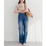 フロッキーメッシュドレープ半袖プルオーバー | NICE CLAUP / OLIVE des OLIVE OUTLET | 詳細画像11