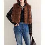 【natural couture】衿付きレースカーデ | NICE CLAUP / OLIVE des OLIVE　OUTLET | 詳細画像9 