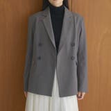 【natural couture】ベルト付きロングテーラージャケット | NICE CLAUP / OLIVE des OLIVE　OUTLET | 詳細画像12 