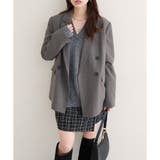 【natural couture】ベルト付きロングテーラージャケット | NICE CLAUP / OLIVE des OLIVE　OUTLET | 詳細画像14 
