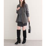 【natural couture】ベルト付きロングテーラージャケット | NICE CLAUP / OLIVE des OLIVE　OUTLET | 詳細画像15 