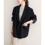 【natural couture】ベルト付きロングテーラージャケット | NICE CLAUP / OLIVE des OLIVE　OUTLET | 詳細画像16 