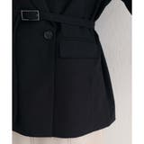 【natural couture】ベルト付きロングテーラージャケット | NICE CLAUP / OLIVE des OLIVE　OUTLET | 詳細画像25 