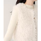 【natural couture】フェイクファーベスト | NICE CLAUP / OLIVE des OLIVE OUTLET | 詳細画像12