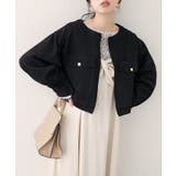 【natural couture】スウェード風ブルゾン | NICE CLAUP / OLIVE des OLIVE　OUTLET | 詳細画像3 