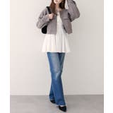 【natural couture】スウェード風ブルゾン | NICE CLAUP / OLIVE des OLIVE　OUTLET | 詳細画像14 